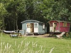 Gypsys Rest - hut and caravan